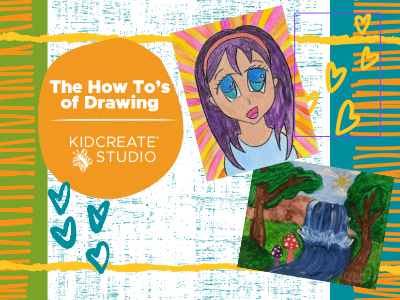 Kidcreate Studio - Dana Point. The How To's of Drawing (7-11Y)